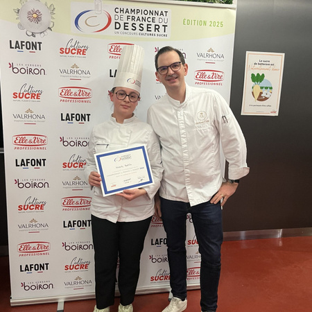 KASSIDY BAKHTA EN FINALE RÉGIONALE DU CHAMPIONNAT DE FRANCE DU DESSERT
